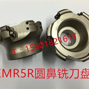EMR圆鼻铣刀盘 CNC数控刀头5R-50 63 80 100 125 160 200牛鼻刀盘