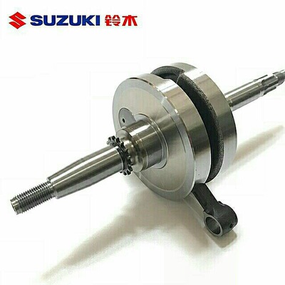 适用轻骑铃木摩托车QS110赛驰110 FD110发动机曲轴连杆曲轴轴承