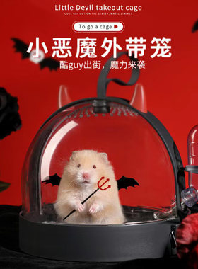 蜜袋鼯外出包仓鼠花枝鼠刺猬龙猫松鼠外带包四季用品斜跨透气透明