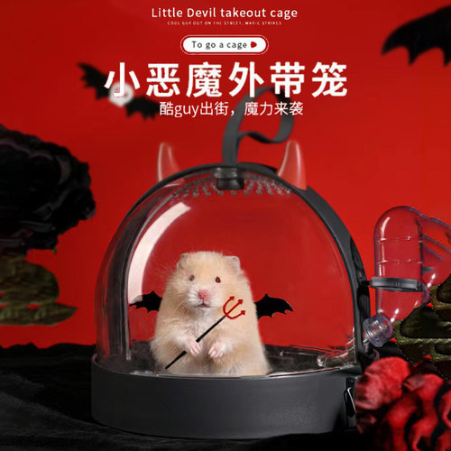 蜜袋鼯外出包仓鼠花枝鼠刺猬龙猫松鼠外带包四季用品斜跨透气透明