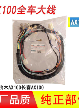 金城铃木AX100摩托车配件全车线束长春AX100大线总成包邮全车线路