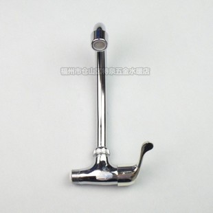 厨房入墙水龙头水槽龙头 单冷铁质水龙头出租房专用 洗菜盆水龙头