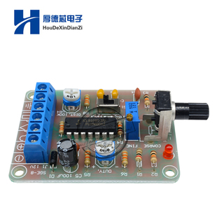 ICL8038单片函数信号发生器模块正弦波方三角DIY套件成品