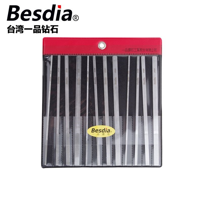 正品 台湾一品BESDIA  合金钻石金刚石锉刀 大平斜 CF-400 金钢石