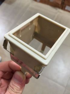 ST3P 58继电器专用开孔尺寸45 面板罩 55mm HHS5P