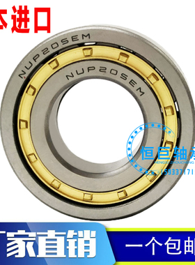 日本进口高速轴承 N NU NJ RN NUP 203 204 205 206  EW EM C3