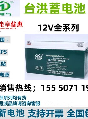 台洪蓄电池TH-12V40Ah24Ah20Ah100Ah17Ah120AH7A直流屏UPS消防EPS