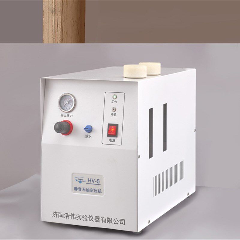 促销HV-5静音无油空压机空气发生器0-5000ml/min