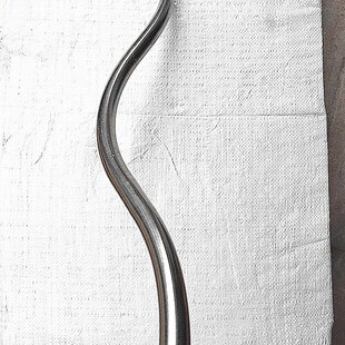 304不锈钢圆管栏河弯阳台围栏防盗窗装饰管配件光面弓箭弯管201