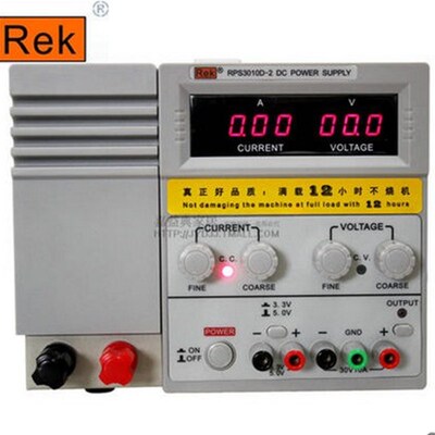 美瑞克直流稳压电源 30v 10a直流可调稳压恒流源电镀电源开关电源