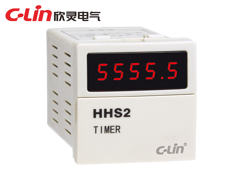欣灵牌HHS2(DH48L) AC220V/DC24V电子式累时器 计时仪 计时器