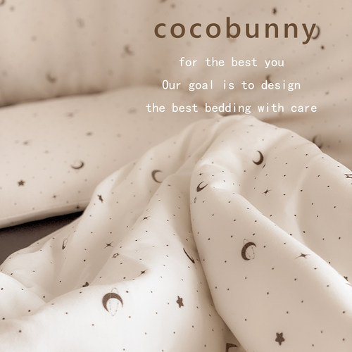 cocobunny婴儿隔尿床笠A类纯棉