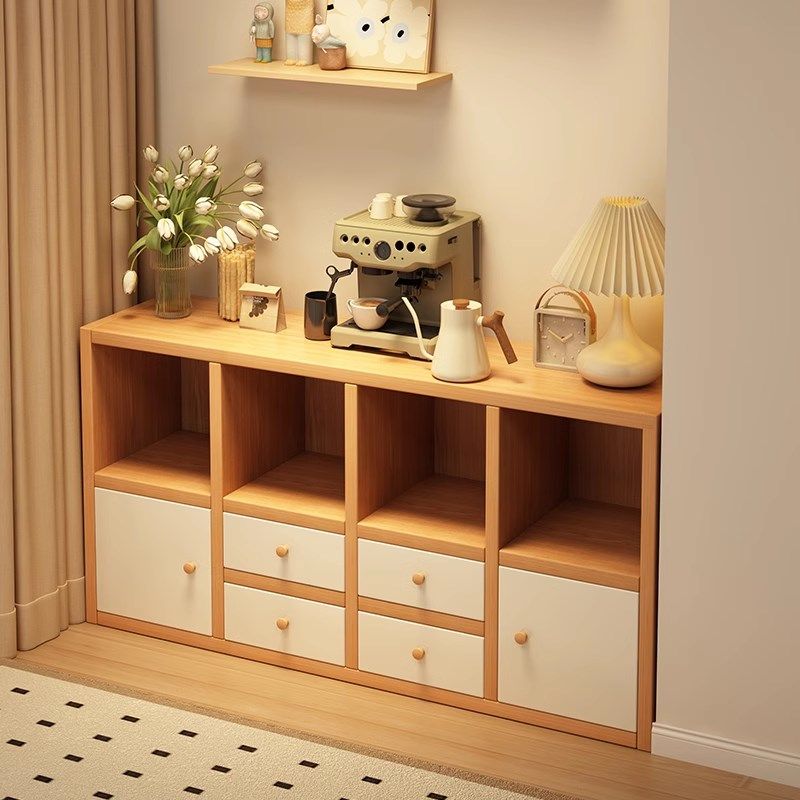 实木书柜落地靠墙置物柜客厅沙发矮柜格子柜家用儿童书本收纳柜子,农用物资,苗木固定器/支撑器,淘宝优惠券,粉丝福利购,淘宝优惠卷