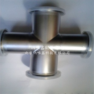 316L不锈钢KF真空变径异径四通 4通管接头KF10 304