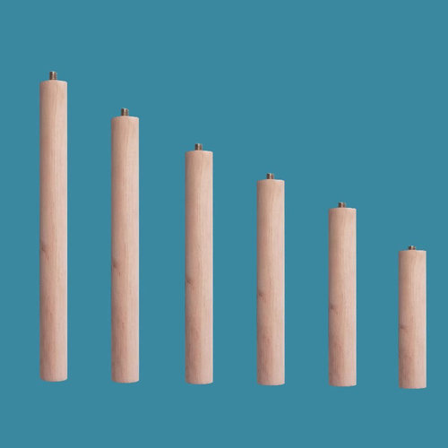 桌腿支架实木桌子腿增高万能型免打孔榉木沙发脚橱柜腿茶几脚配件