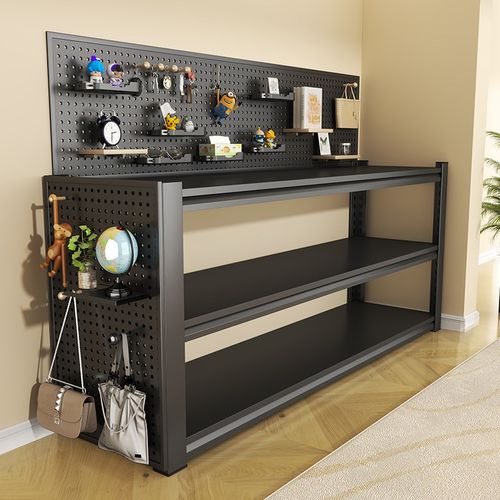 钢制货架家用多层置物架仓库阳台落地收纳架商用超市多功能杂物架