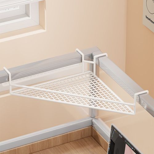 办公桌挂篮桌面工位屏风隔板悬挂式置物架办公室用品收纳挂架神器