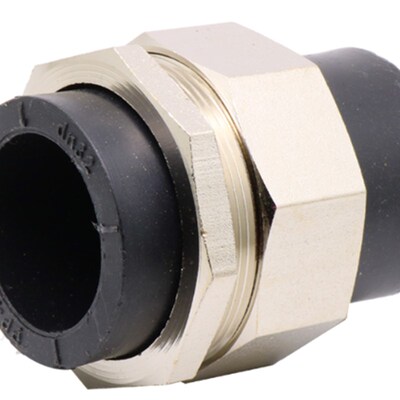 pprpe双头活接4分20ppr水管配件管件 6分75热熔活接头ppr转换接头