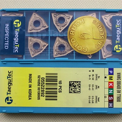 韩国特固克数控刀片WNMG080404-EM TT9080/WNMG080408-EM TT9080