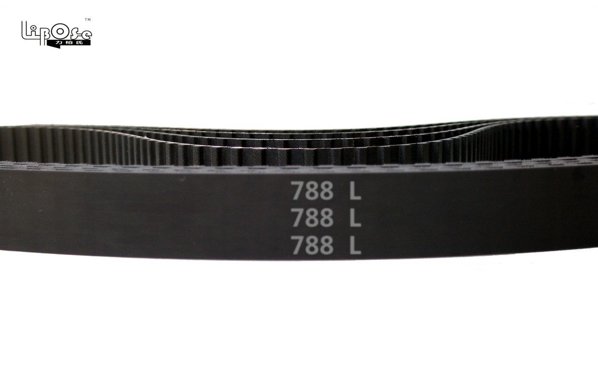 定做 788L 210齿 节距=9.525 橡胶 同步带 梯形齿  货期3天