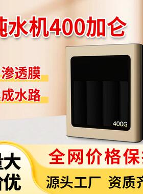 家用直饮纯水机400600加仑3分大流量无压力桶高端私模滤芯净水器