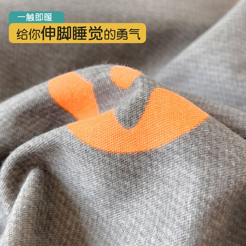被套单件加厚全棉磨毛180x220cm现代简约O冬款被单三件套1.5米