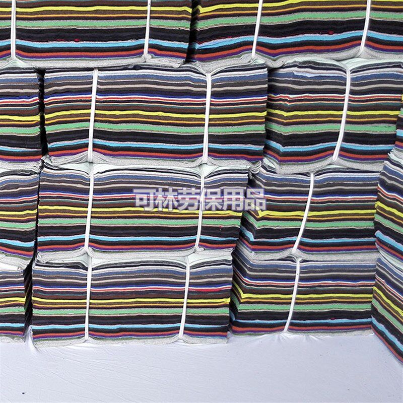 抹布工厂用无纺布工厂用汽修厂擦油布擦机O布全棉工业废棉纱去