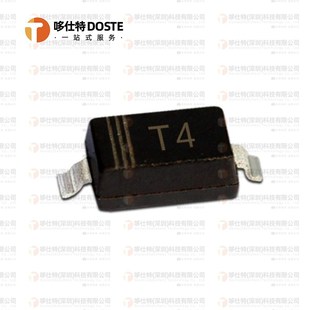 丝印T4 1N4148W SOD 123 10只 原装 100V150mA贴片开关二极管 正品
