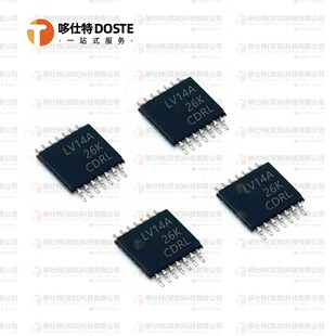 SN74LV14APWR贴片逻辑芯片LV14A 14六路施密特触发器反相 TSSOP