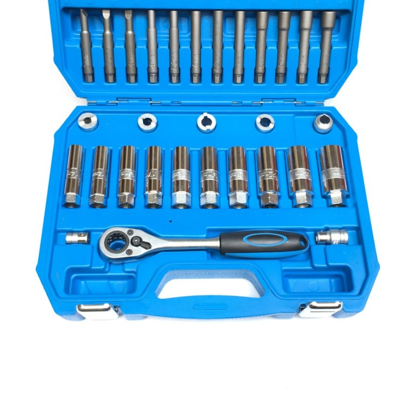 全车系避震器上座螺丝拆卸器 避震塔顶拆装工具 减震螺丝紧固套筒