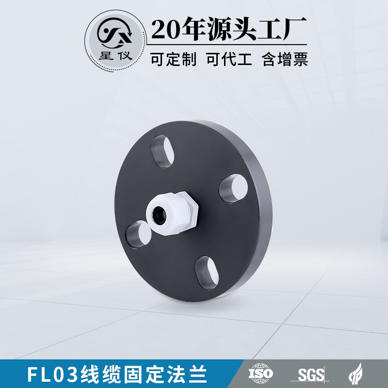 星仪FL03线缆固定法兰液位变送器投入式液位变送器用