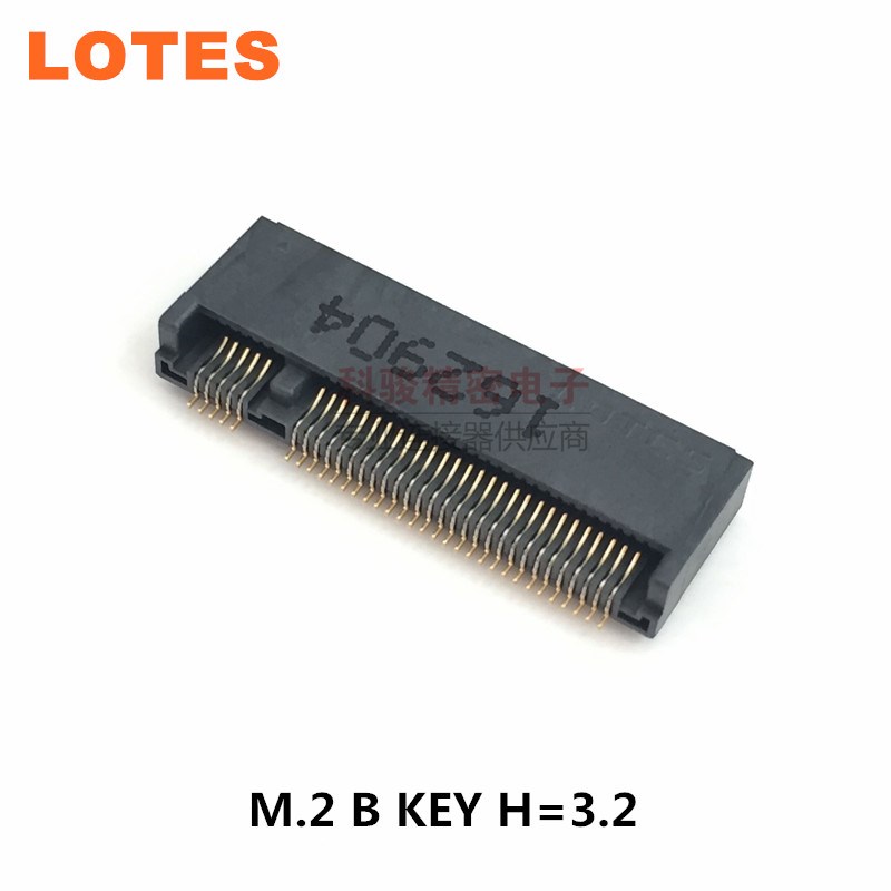 Lotes M.2 67P B KEY H3.2 NGFF插座APCI0078-P002A 2024+现货