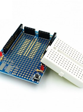 ProtoShield 机器人原型扩展板mini面包板学习开发板 支持UNO R3