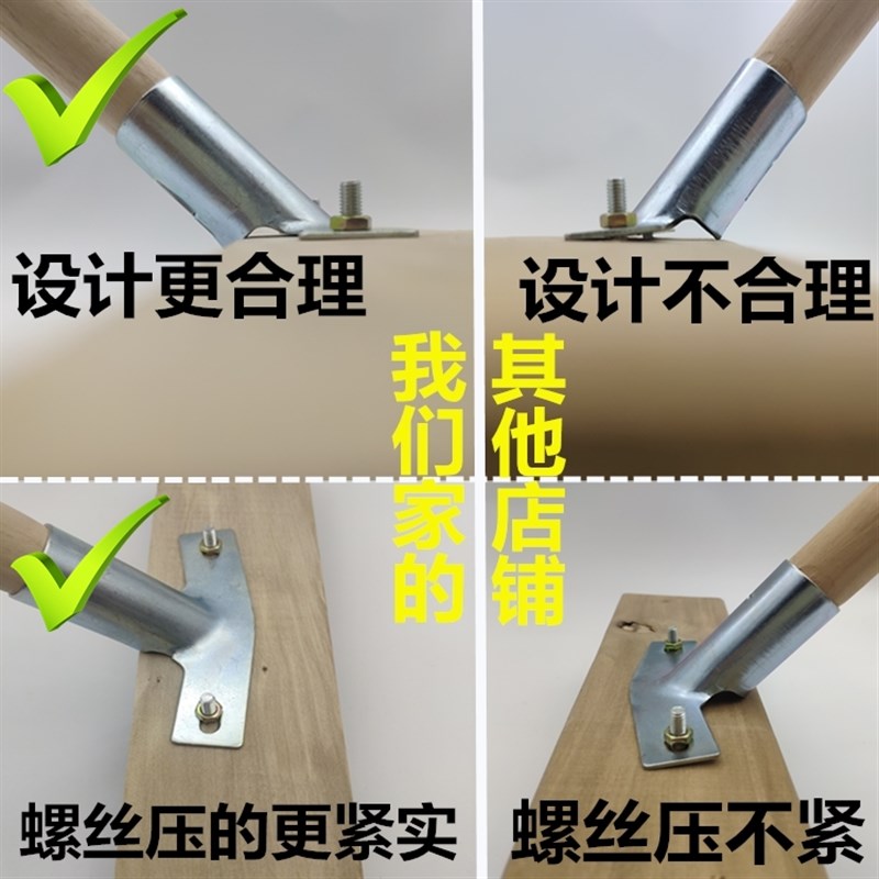 长柄钢丝刷子家用地板刷硬毛 铁丝刷子工业除锈青苔大号清洁刷子