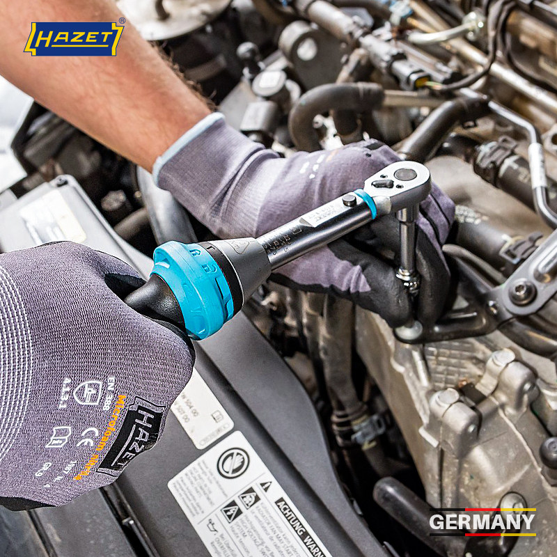 德国进口HAZET高精度可调式扭力扳手公斤扳手工业级力矩扳手