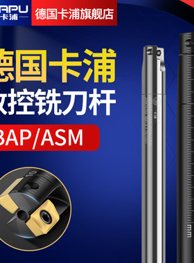 德国卡浦BAP300r数控铣刀杆ASM加工中心1604钨钢1135飞刀杆400R