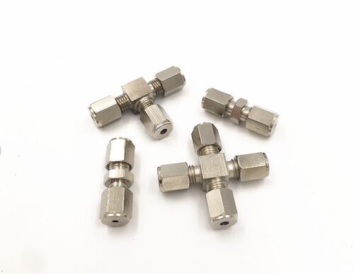 二通接头 三通 四通 铜接头 1/16 2 3mm 1/8 6  铜镀铬镍 接铜管