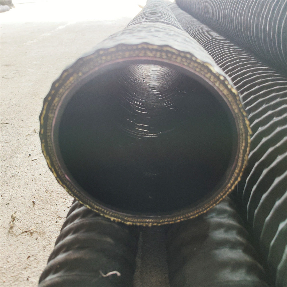 钢丝缠绕耐磨橡胶软管 输送混凝土 砂石料高强度优质橡胶钢丝软管