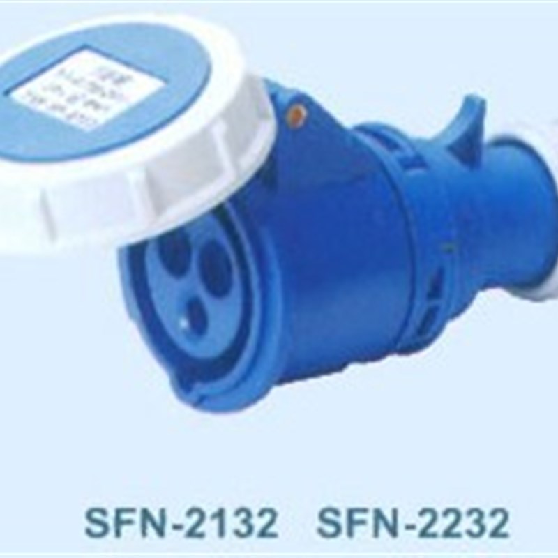 SFE上丰防水工业插座SFN-2132 16A 三极连接器 IP67 三芯插头插座