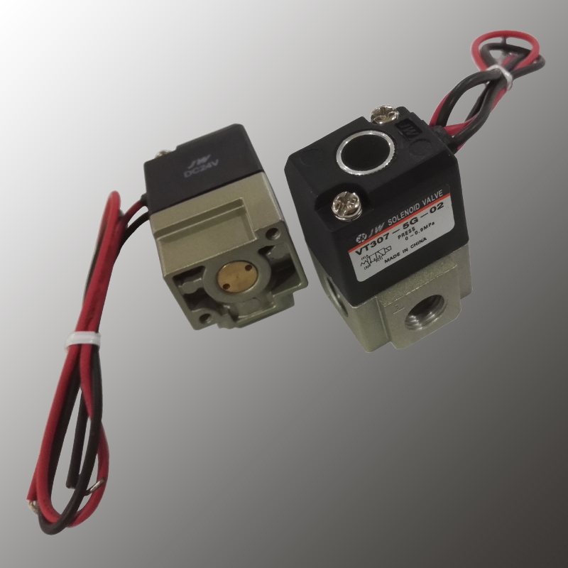 JW精稳高频阀二位三通电磁阀 VT307-4G-02 AC220V VT307-5G-02 24