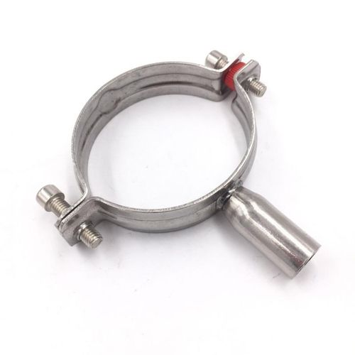 304不锈钢卫生管支架夹/卫生级管夹/管卡/管子固定不锈钢管托管码