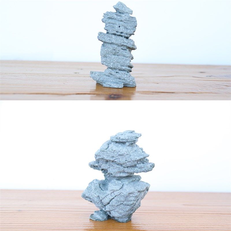 仿真假山石摆件园艺花卉盆景鱼缸枯山水微景观造景奇石摆设观赏石