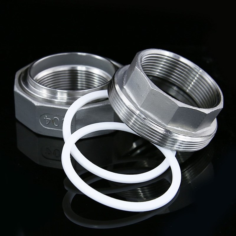 铁氟龙 四氟活接垫片/不锈钢由任垫片 活接垫圈4分6分1寸2寸密封