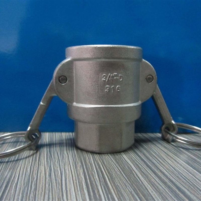 304不锈钢D型快速接头内螺纹母端快速接头15 20 25 32 40 50 65