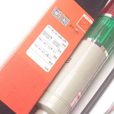 南州多层警示灯LTA-205-2TJ双色常亮带响故障报警灯DC24 AC220v