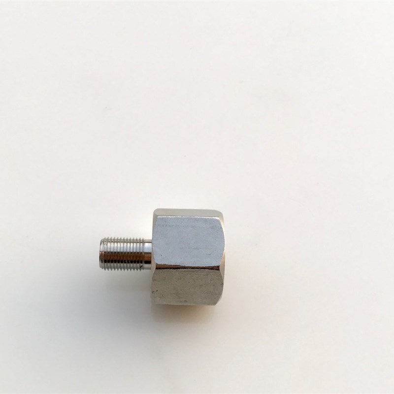 m20x1.5-G1/8 不锈钢内外丝转换接头 内螺纹m20x1.5 外螺纹G1/8