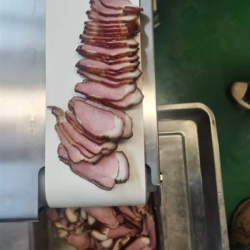 全自动梅菜扣肉切片机电动熟牛肉切片切熟肉片机五V花肉火腿切片