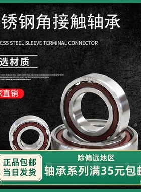 不锈钢角接触轴承S7008AC/C 7009 7010 7011 7012 7013 7014 7015