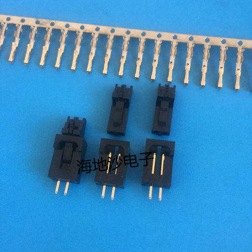 台湾CKM2543-(2-12P) 立式三件套 杜邦带锁 间距2.54mm条形连接器