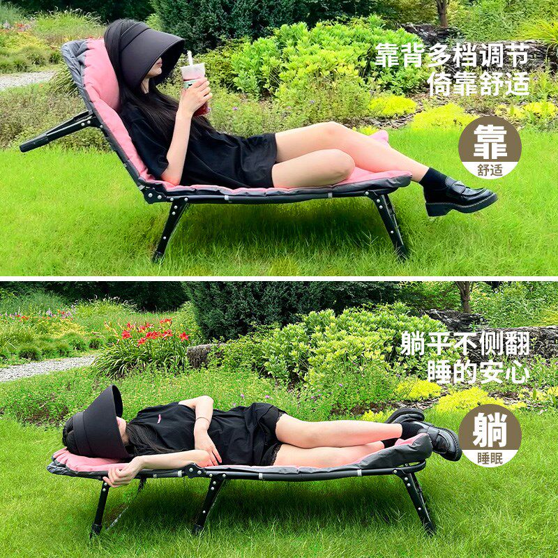 午休折叠床简易小床单人床成人办公室工位午睡神器躺椅.家用行军